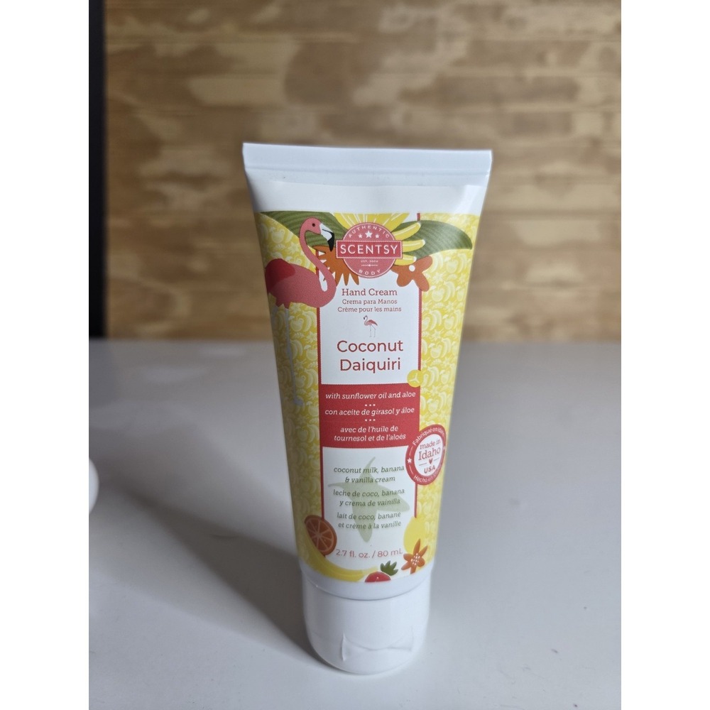 Scentsy Hand Cream - Coconut Daquiri‎ - ***BRAND NEW*** 2.7 Fl oz Travel